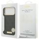 8. Etui Guess 4G Logo Plate MagSafe na iPhone 17 Pro Max - czarne