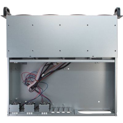 9. Inter-Tech IPC 2U-2404S Rack Czarny, Srebrny