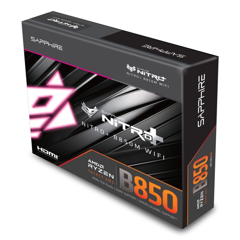 22. Płyta główna SAPPHIRE NITRO+ B850M WIFI