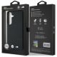 8. Etui BMW Leather Carbon MagSafe na Samsung Galaxy S25 - czarne