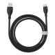 5. Kabel Baseus Pudding Series 100W USB-A - USB-C 2m - czarny