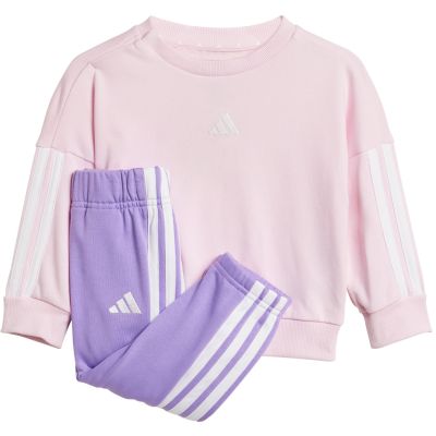 8. Dres dla dzieci adidas Essentials Joggers różowo-fioletowy JD6482