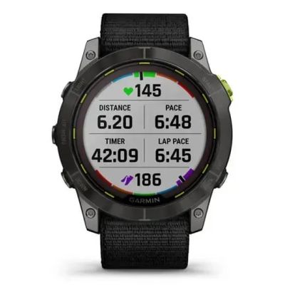 11. Zegarek sportowy Garmin Enduro 2 Solar Black Carbon Gray DLC Ti Ultrafit Band 010-02754-01