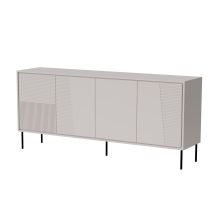 Komoda 4D ABI 200x45x88 kaszmir mat