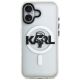 3. Etui Karl Lagerfeld IML Karl Sketch Logo MagSafe do iPhone 17 - przezroczyste