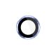 3. Szkło hartowane na obiektyw aparatu 3mk Lens Protection Pro Black na iPhone 18 Pro / 18 Pro Max - jasnoniebieskie
