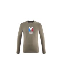 Koszulka MILLET M CHAMONIX TRI TS LS brązowa