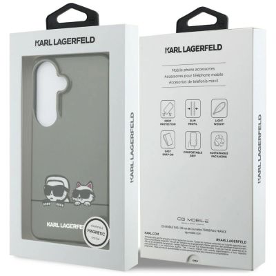 8. Etui Karl Lagerfeld IML Peekaboo Karl&Choupette MagSafe na Samsung Galaxy S26 - czarne