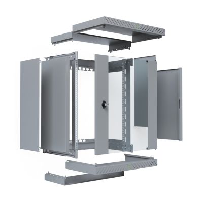 3. EFB Elektronik WGX-1506GR.G1 stojak 15U Szafa wisząca Szary