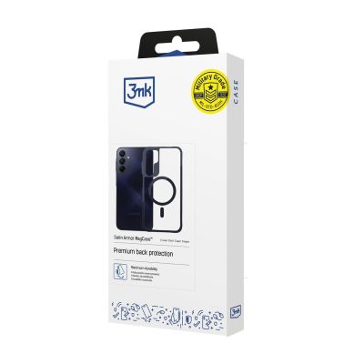 6. Etui 3mk Satin Armor MagCase na Samsung Galaxy A15 5G - przezroczyste