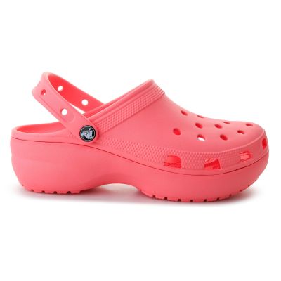6. CROCS CLASSIC PLATFORM CLOG GUAVA 206750-6UI