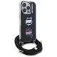 3. Etui Karl Lagerfeld IML Crossbody Karl&Choupette Head na iPhone 16 Pro - czarne