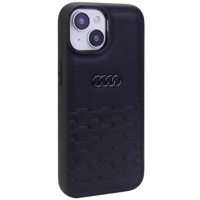 2. Etui Audi GT Synthetic Leather do iPhone 15 Plus - czarne