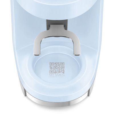 10. Smeg CGF03PBEU młynek do kawy 150 W Niebieski