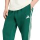 4. Spodnie męskie adidas Essentials 3-Stripes Fleece Tapered Cuffed zielone KY4129