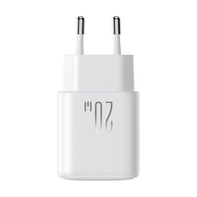 3. Ładowarka Joyroom JR-TCF12 sieciowa 2x USB-C 20W PD / QC 3.0 - biała