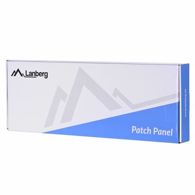 10. Patch panel Lanberg PPKS-1124-B (1U; 19")