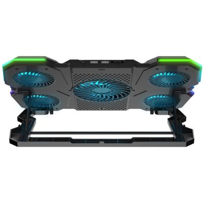 5. RAMPAGE PODSTAWKA CHŁODZĄCA POD LAPTOP AD-RC14 9-17" RGB