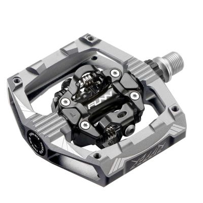 FUNN pedały RIPPER obustronne szare