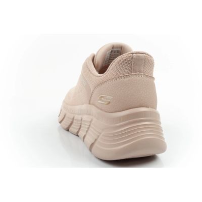 5. Skechers buty damskie sportowe Bobs B Flex SLIP-INS beżowe wygodne