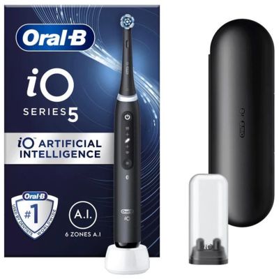 18. Braun Oral-B Szczoteczka elektryczna iO5 Matt Black