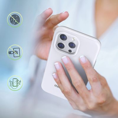 8. Choetech MFM Anti-drop case etui Made For MagSafe do iPhone 13 Pro biały (PC0113-MFM-WH)