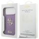 8. Etui Guess Fixed Glitter Big 4G na iPhone 17 Pro Max - fioletowe