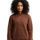3. Bluza damska Nike Studio Fleece Medium Weight jasny brąz IM8100 259
