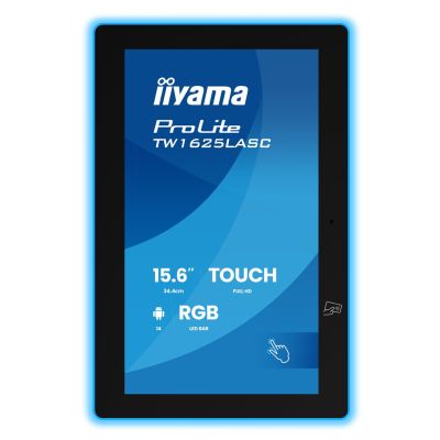 14. iiyama TW1625LASC-B3PNR wyświetlacz do sal konferencyjnych. 39,6 cm (15.6") 1920 x 1080 px LED Wi-Fi 6 (802.11ax), Wi-Fi 5 (802.11ac), Wi-Fi 4 (802.11n), 802.11g, 802.11a, 802.11b Czarny Bluetooth