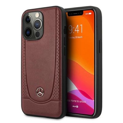 Etui Mercedes New Urban Line na iPhone 13 / 13 Pro - czerwone