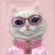 7. Etui Nimmy Cool&Cute 2.0 Cat na iPhone 16 Pro Max - różowe