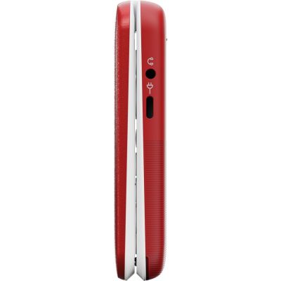 10. Doro Leva L20 7,11 cm (2.8") 132 g Czerwony, Biały Telefon funkcjonalny