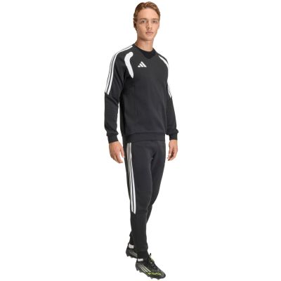 6. Bluza męska adidas Tiro 26 League Sweat Crew czarno-biała KF3413