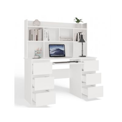 6. ZESTAW BIURKO KUBA + NADSTAWKA BIEL