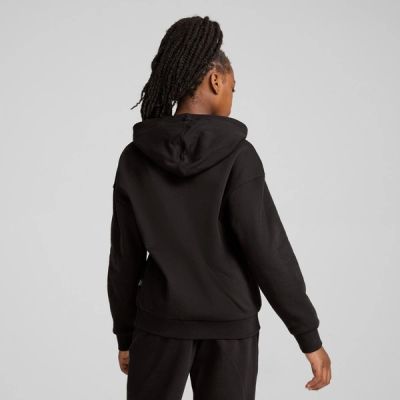 3. Puma bluza dziecięca sportowa kangurka ESS+ Script dla dziewczynki