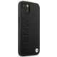 4. Etui BMW Leather Stamp na iPhone 14 Plus - czarne