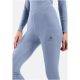 7. Spodnie Odlo BL BOTTOM long ACTIVE WARM roz. M Niebiesko-szare