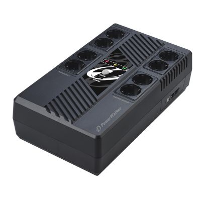 PowerWalker VI 800 MS FR Technologia line-interactive 800 VA 480 W 8 x gniazdo sieciowe