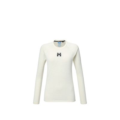 Koszulka damska MILLET Trilogy Wool Ts Ls W beżowa