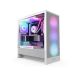 10. NZXT H5 Flow RGB Midi Tower Biały