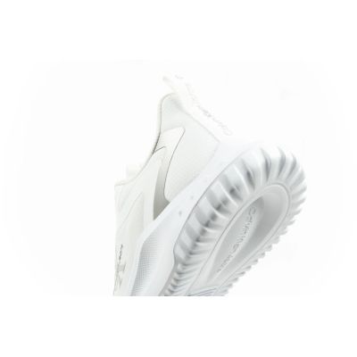 7. Calvin Klein Eva Runner buty damskie sportowe sneakersy białe modne
