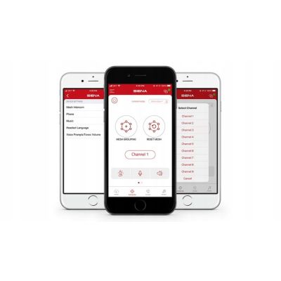 4. Interkom Motocyklowy Sena SPIDER RT1 MESH, zestaw na 1 kask