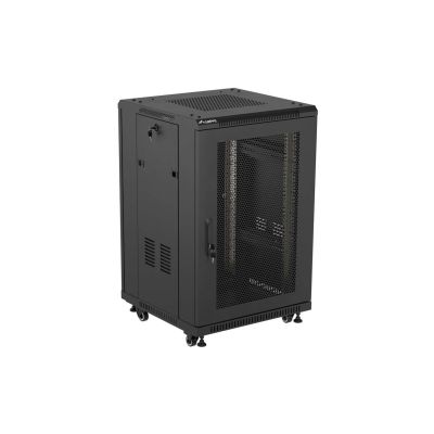 16. LANBERG SZAFA STOJĄCA 18U 600X600 CZARNA
