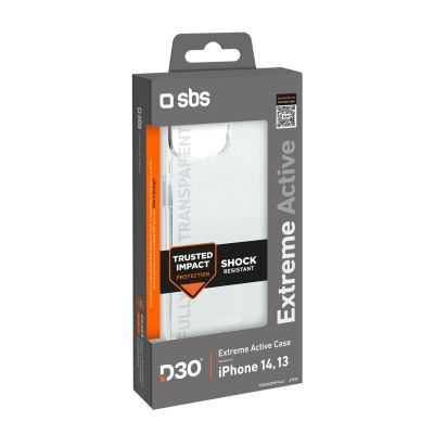 4. Etui SBS D3O do iPhone 14 / 13 - przezroczyste