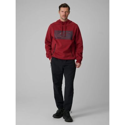 4. Bluza dresowa regular z kapturem męska 4F 4FRSS26TSWSM2975-20S