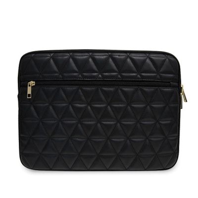 3. Pokrowiec Guess Quilted na laptopa 13" - czarny