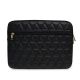 3. Pokrowiec Guess Quilted na laptopa 13" - czarny