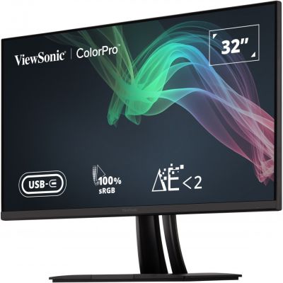 12. Viewsonic VP56 monitor komputerowy 81,3 cm (32") 3840 x 2160 px 4K Ultra HD LED Czarny