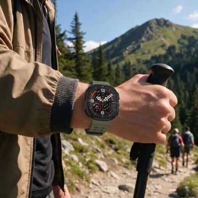 5. Pasek Tech-Protect Iconband Pro na Samsung Galaxy Watch Ultra 47 mm - ciemnozielony