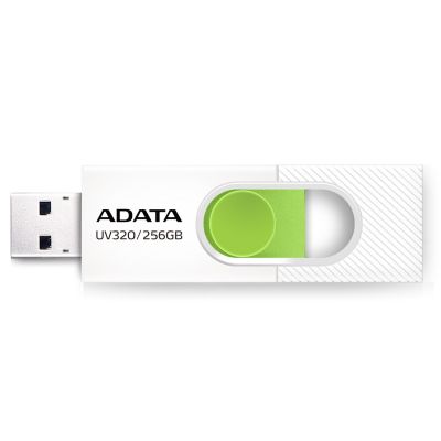 2. ADATA UV320 pamięć USB 256 GB USB Typu-A 3.2 Gen 1 (3.1 Gen 1) Zielony, Biały